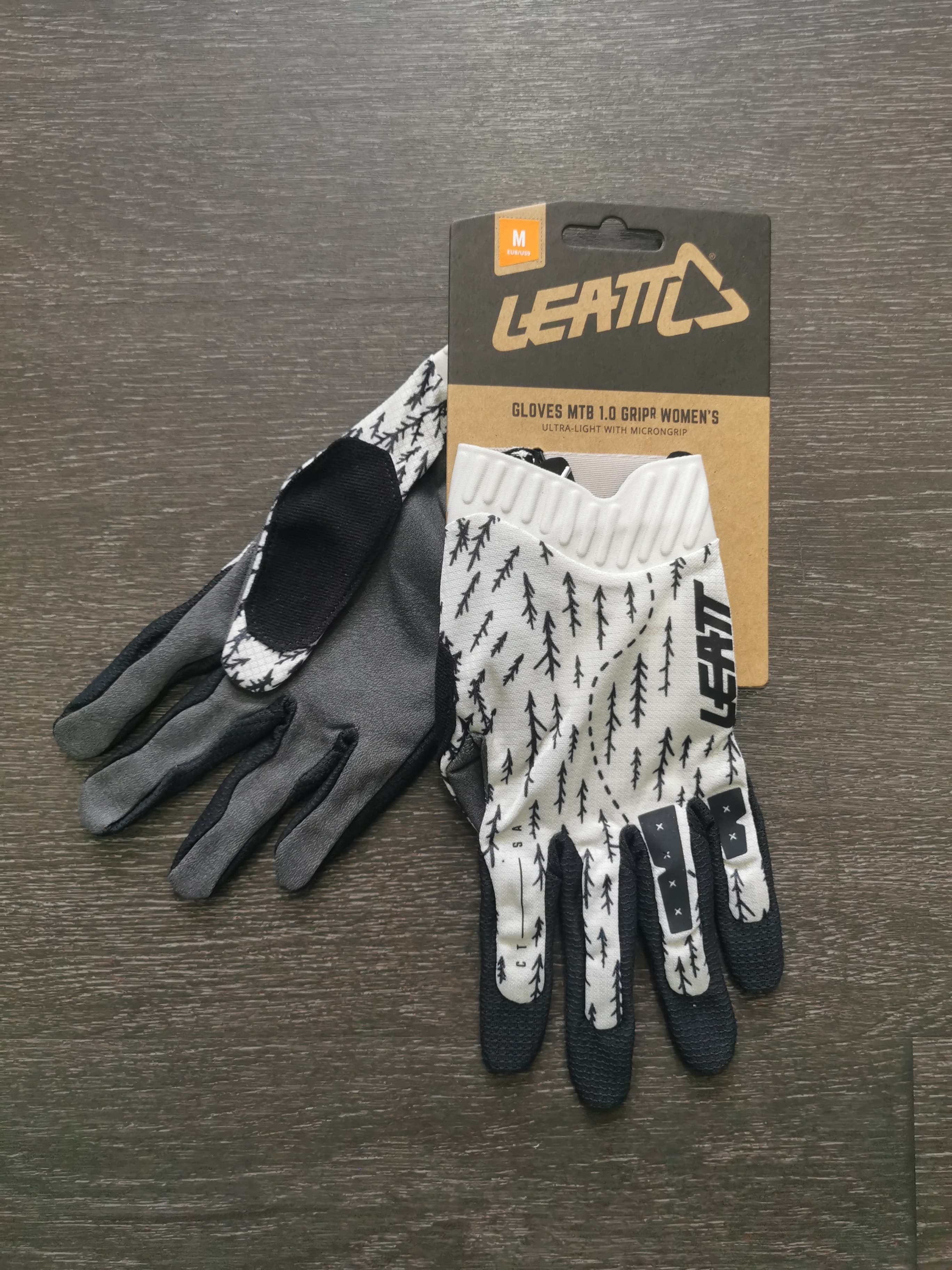 Glove MTB 1.0 GripR - Women - M - Trails White