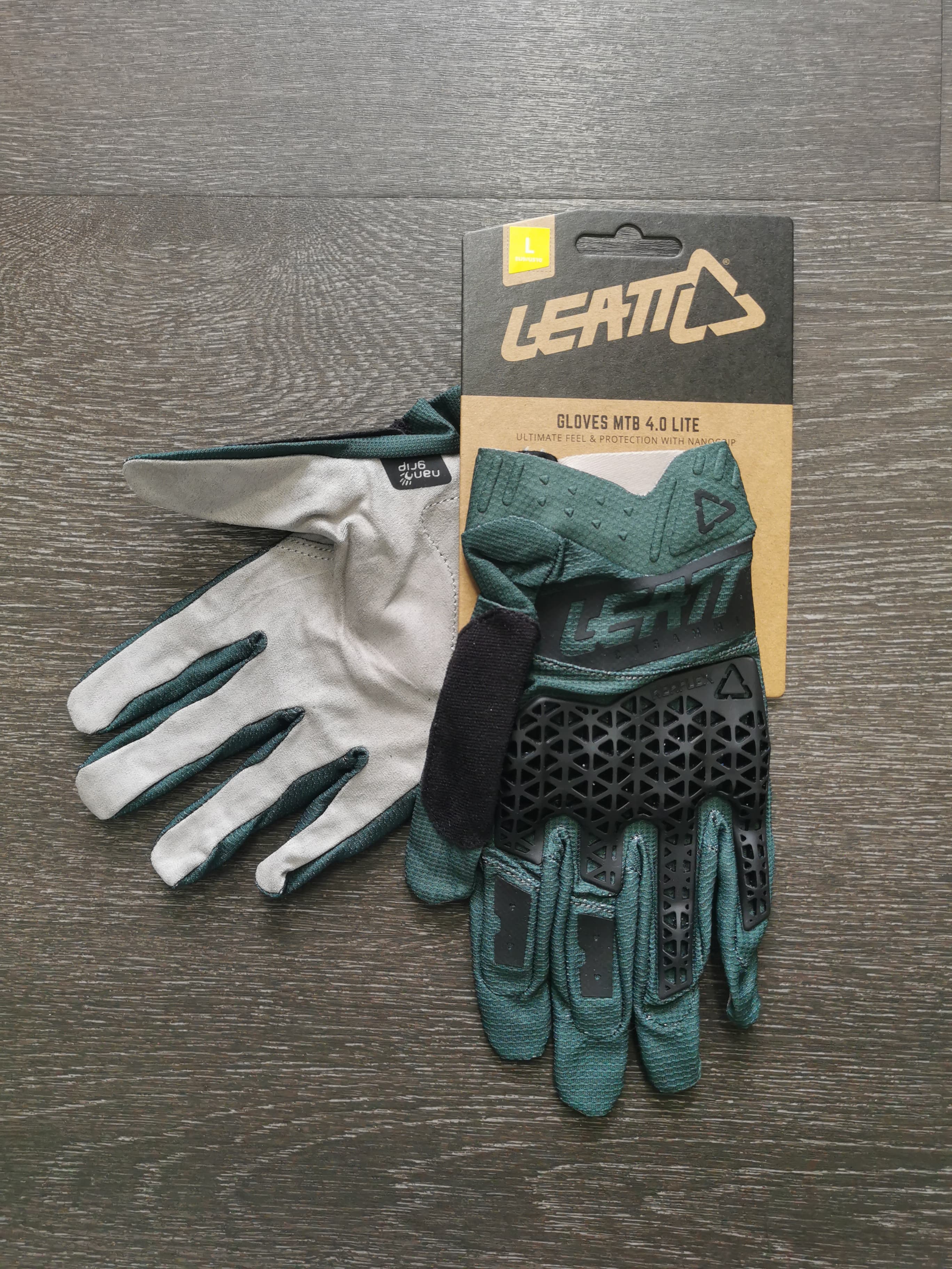 Glove MTB 4.0 Lite - L - Spruce Green