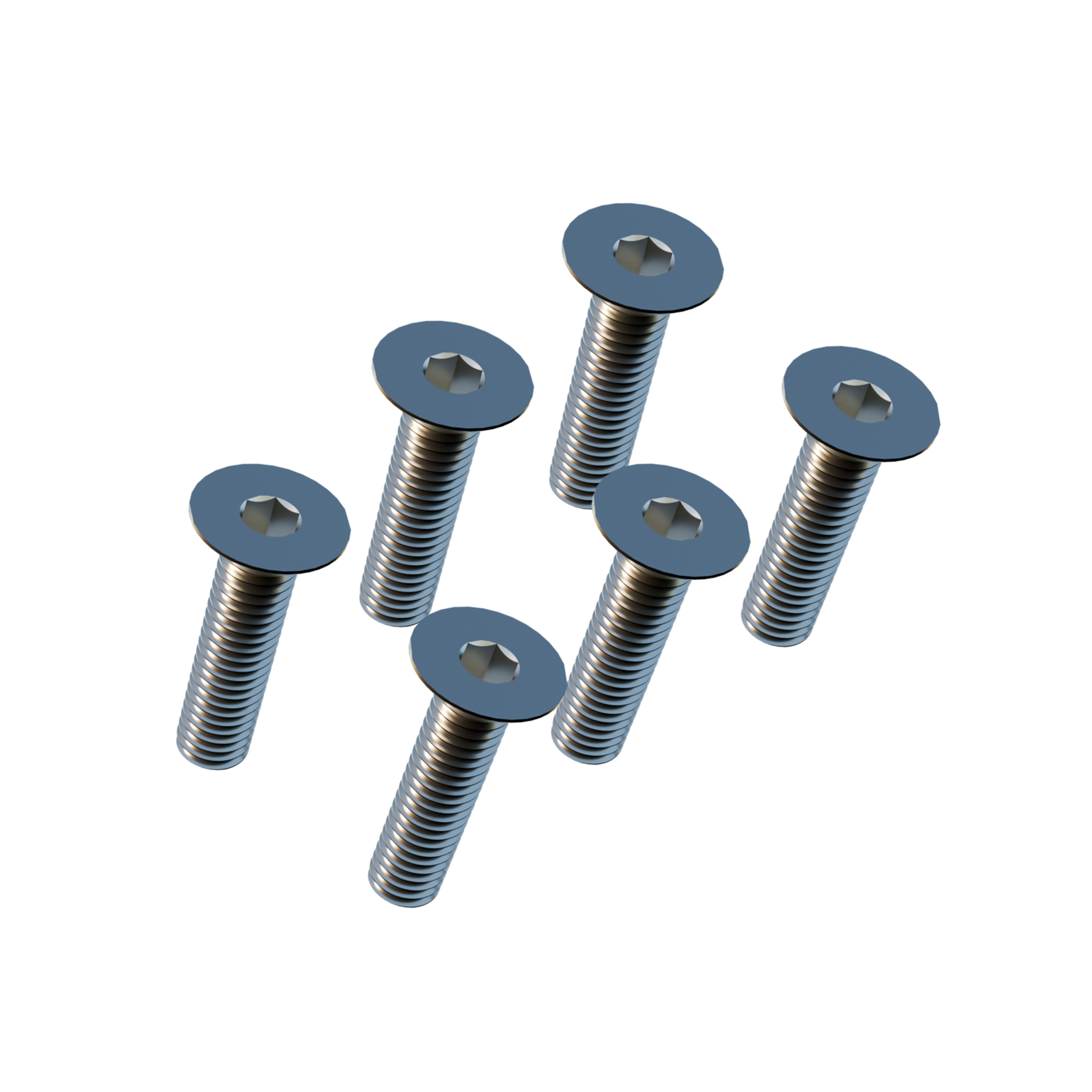 Bolt Kit Titanium Gravity Stems - 6pcs