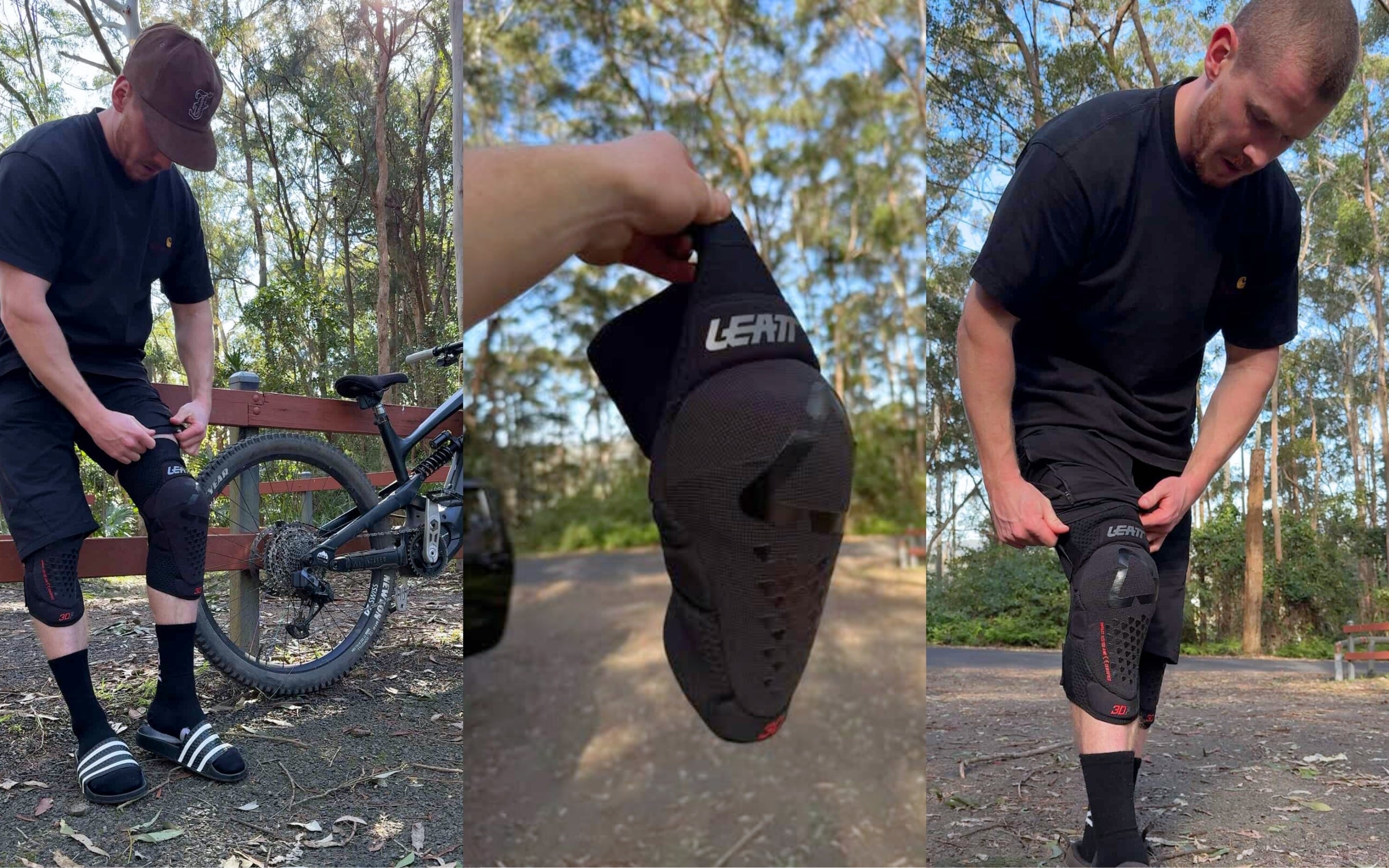 Clean Looks, Solid Rides: Lewis Dowling on the Leatt 3DF 5.0 Evo FastFit Knee Pads