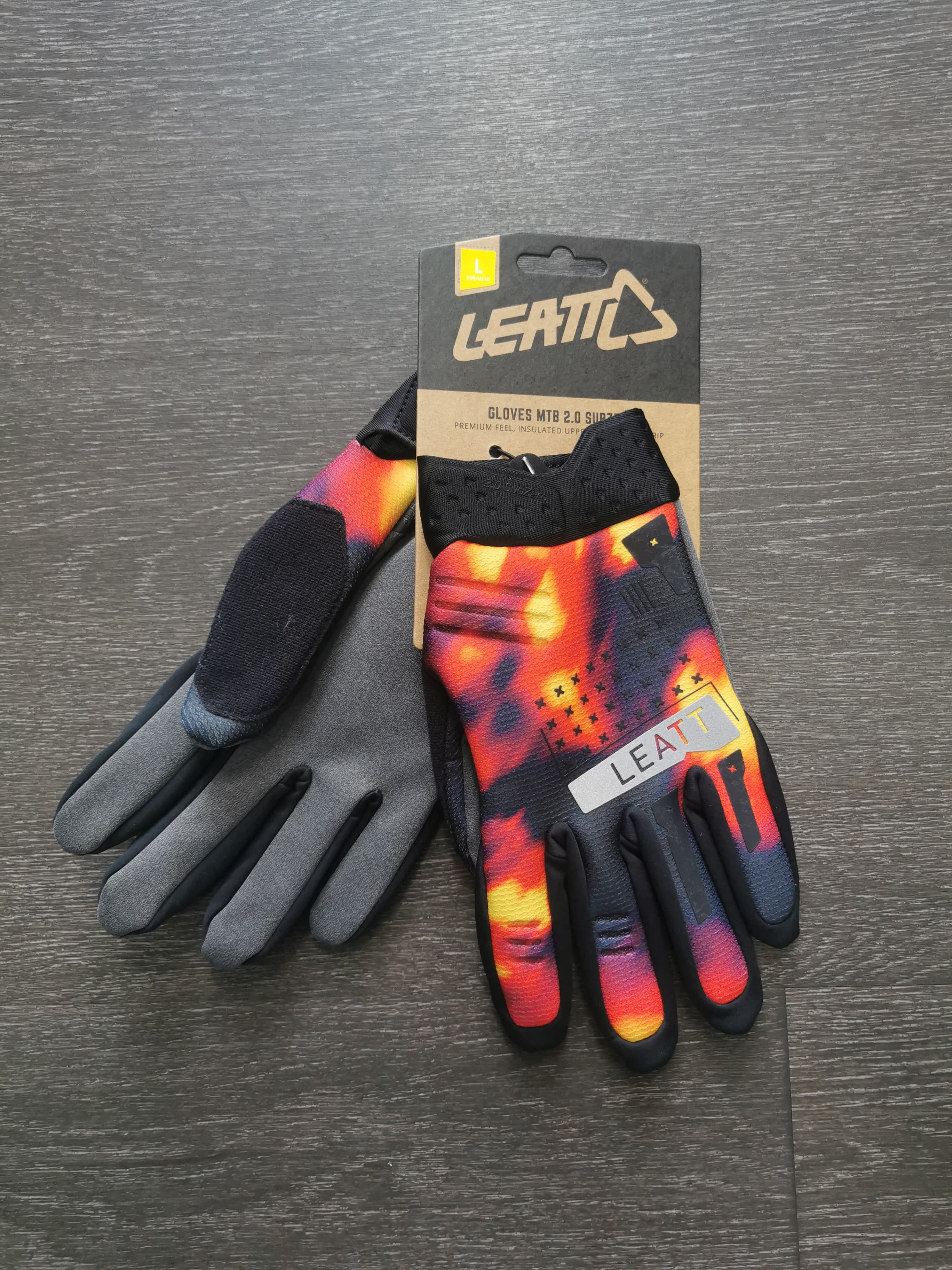 Glove MTB 2.0 SubZero - L - Heatmap Red