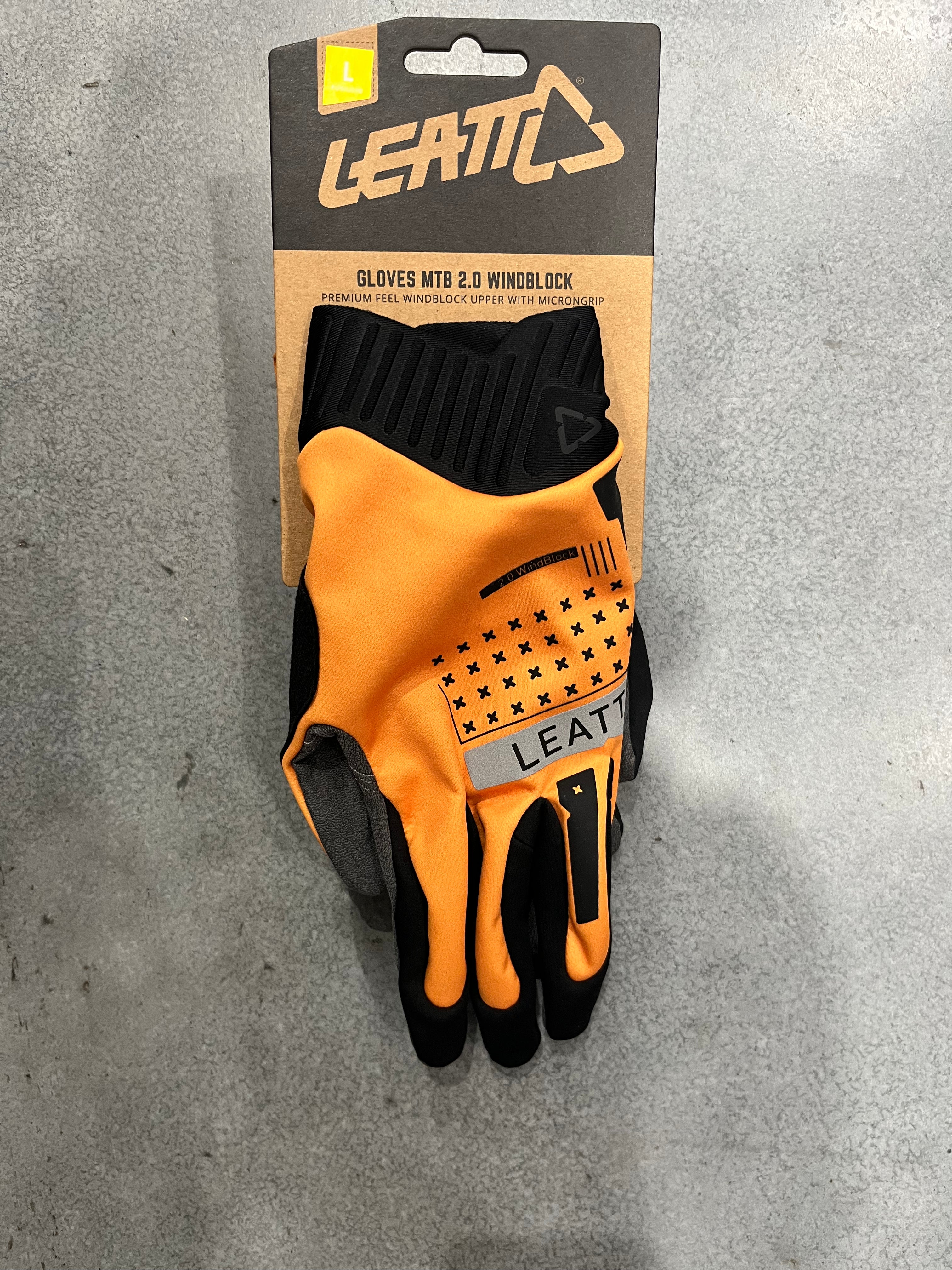 Glove MTB 2.0 WinBlock – L – Lager Yellow
