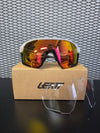 Sunglasses SpeedViz Pro - BLK/WH IRIZ Cryztal Red